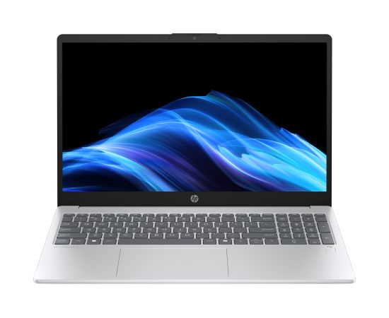 HP OmniBook 3 AI 15-fn0012ny - Ryzen AI 5 340, 16GB, 512B SSD, 15.6 FHD 300-nit AG, FPR, US keyboard, Glacier Silver, Win11Home Portatīvie datori