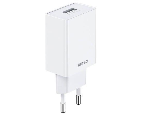 Charger Remax RP-U95 10W USB-A white Telefonu lādētāji 220v