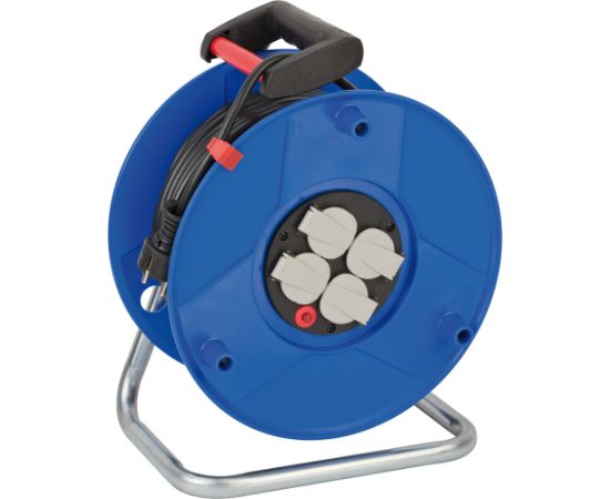 Pagarinātājs saritināms uz spoles Brennenstuhl 1208064; 50 m; 3x1,5 mm² Strāvas pagarinātāji