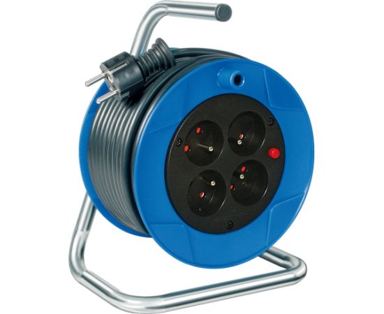 Pagarinātājs saritināms uz spoles Brennenstuhl 1079184004; 15 m; 3x1,5 mm² Strāvas pagarinātāji