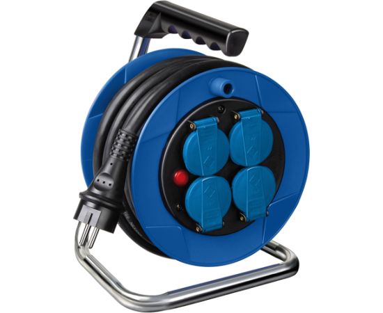 Pagarinātājs saritināms uz spoles Brennenstuhl 1072444; 8 m; 3x2,5 mm² Strāvas pagarinātāji