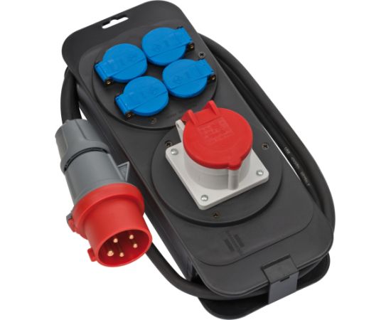 Sadalītājs-pagarinātājs Brennenstuhl 1151604010; 2 m; 5x1,5 mm² Strāvas pagarinātāji