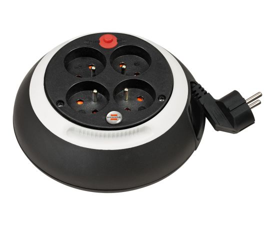 Pagarinātājs saritināms uz spoles Brennenstuhl 1109224; 3 m; 3x1,5 mm² Strāvas pagarinātāji