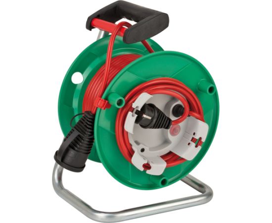 Pagarinātājs saritināms uz spoles Brennenstuhl 1184604010; 25 m; 3x1,5 mm² Strāvas pagarinātāji