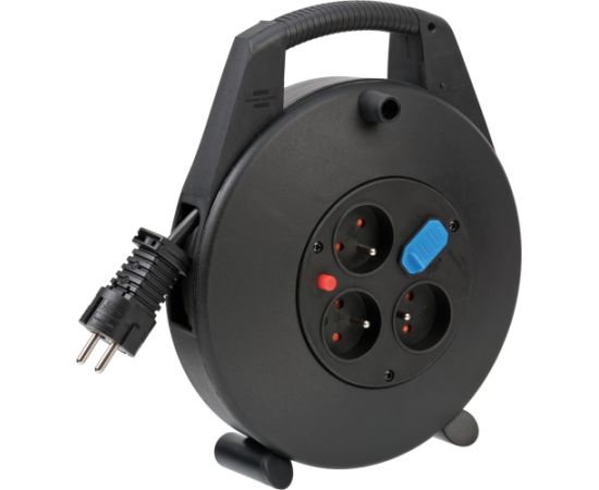 Pagarinātājs saritināms uz spoles Brennenstuhl 1093204600; 10 m; 3x1,5 mm² Strāvas pagarinātāji