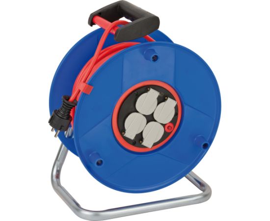 Pagarinātājs saritināms uz spoles Brennenstuhl 1208864; 50 m; 3x1,5 mm² Strāvas pagarinātāji