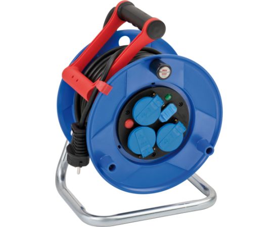 Pagarinātājs saritināms uz spoles Brennenstuhl 1218584600; 25 m; 3x1,5 mm² Strāvas pagarinātāji