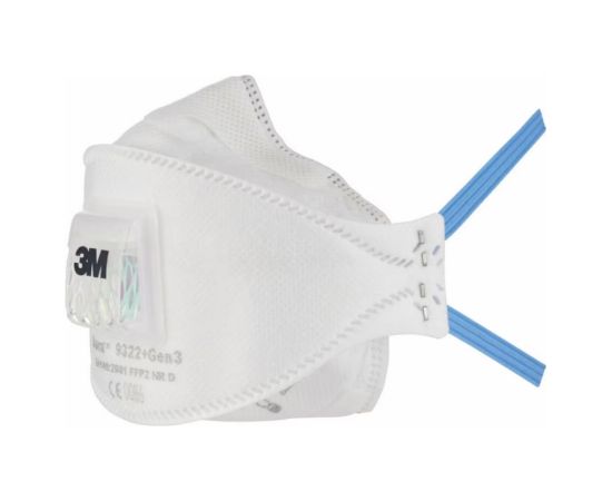 Respirators ar vārstu 3M Aura G3 9322+; FFP2 Citi darbarīki un piederumi