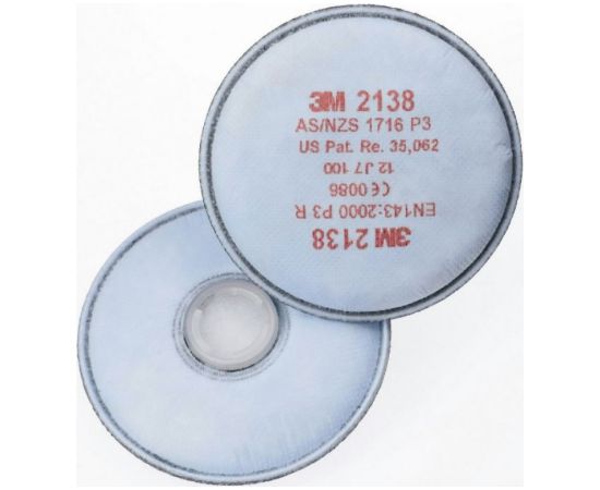 Filtrs 3M 2138; P3; 2 gab. Citi darbarīki un piederumi