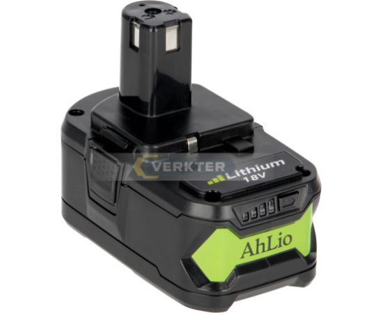 Akumulators Ahlio 18 V; 6,0 Ah; Li-ion; saderīgs ar Ryobi instrumentiem Аккумуляторы
