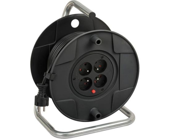 Pagarinātājs saritināms uz spoles Brennenstuhl 1099154130; 25 m; 3x1,5 mm² Strāvas pagarinātāji