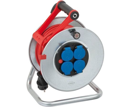 Pagarinātājs saritināms uz spoles Brennenstuhl 1199854; 25 m; 3x1,5 mm² Strāvas pagarinātāji