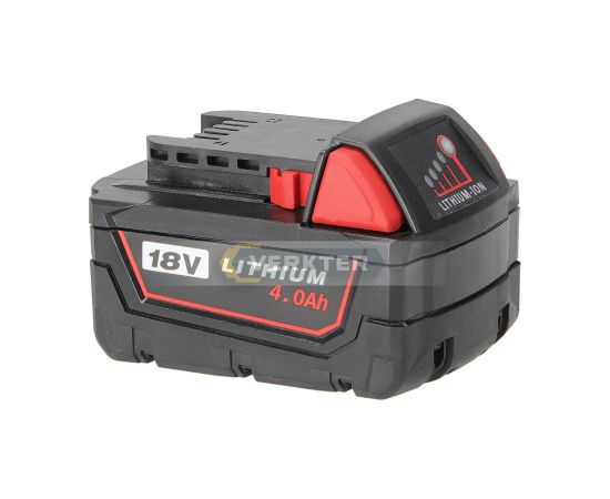 Akumulators  Ahlio 18 V; 4,0 Ah; Li-ion; saderīgs ar Milwaukee instrumentiem Аккумуляторы