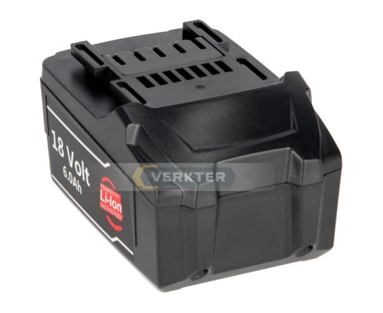 Akumulators  Ahlio 18 V; 6,0 Ah; Li-ion; saderīgs ar Metabo instrumentiem Аккумуляторы