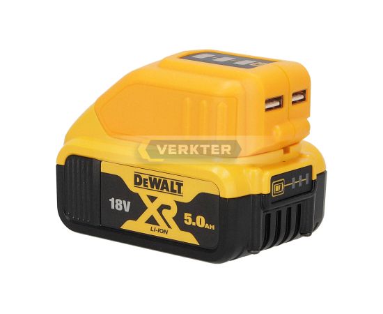 Akumulatoru adapteris Ahlio saderīgs ar DeWalt 12-18V -> USB (x2) Tālruņa akumulatoru uzlādēšanai Зарядные устройства