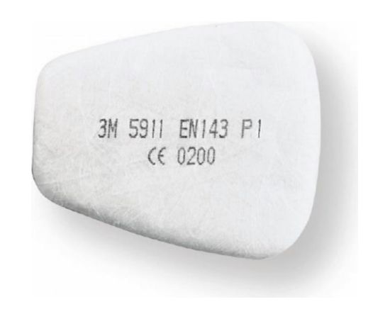 Priekšfiltrs 3M 5911; P1 R; 2 gab. Citi darbarīki un piederumi
