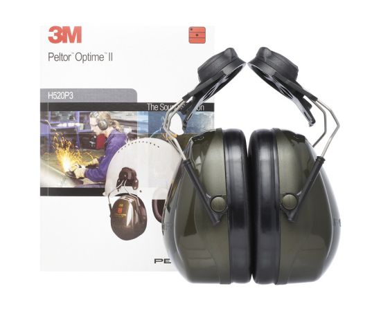 Ausu aizsargi 3M Peltor Optime II; 30 dB; zaļas Citi darbarīki un piederumi