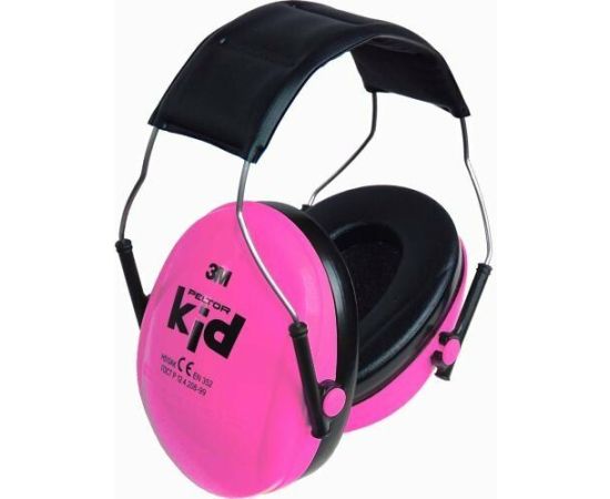 Ausu aizsargi 3M Peltor Kid Pink; 27 dB; bērnu Citi darbarīki un piederumi