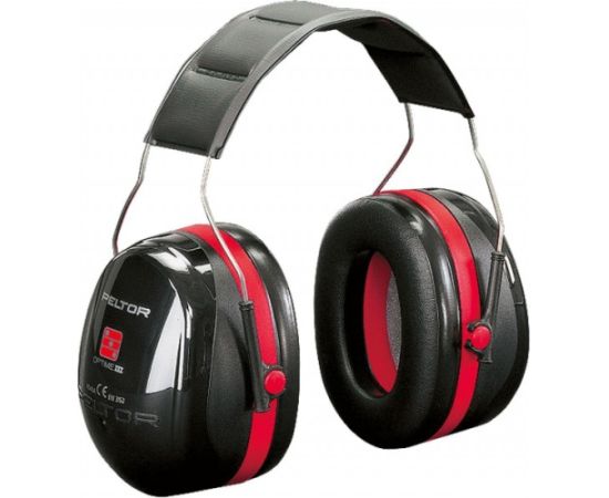 Ausu aizsargi 3M Peltor OPTIME III CE; 35 dB; Sarkani Citi darbarīki un piederumi