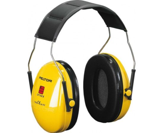 Ausu aizsargi 3M Peltor OPTIME I CE; 27 dB; dzeltens Citi darbarīki un piederumi
