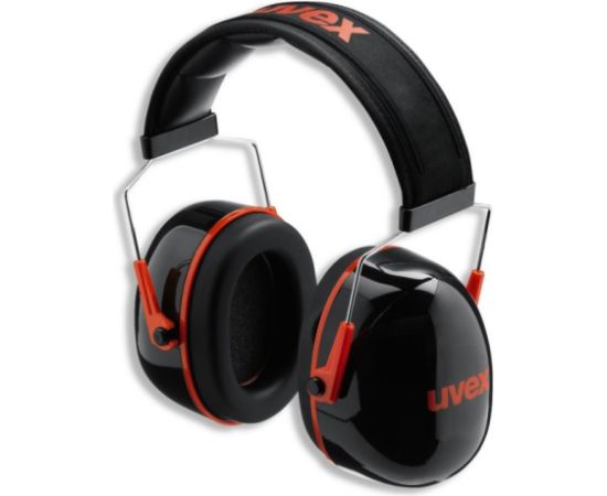 Ausu aizsargi Uvex K3; 33 dB; melns / sarkans Citi darbarīki un piederumi