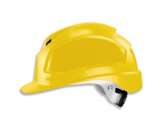 Aizsargķivere Uvex Pheos IES; 51-61 cm; dzeltens; brilles adapteris Citi darbarīki un piederumi