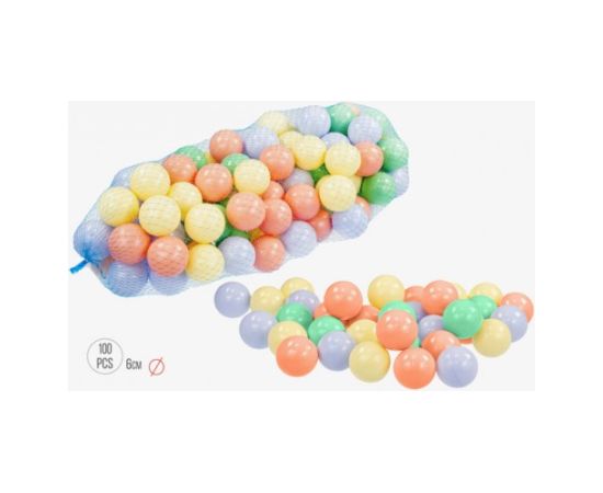 Mochtoys Bumbiņas sausajam baseinam (100 gabali) 60mm 10964 Jaunumi, Bērnu preces