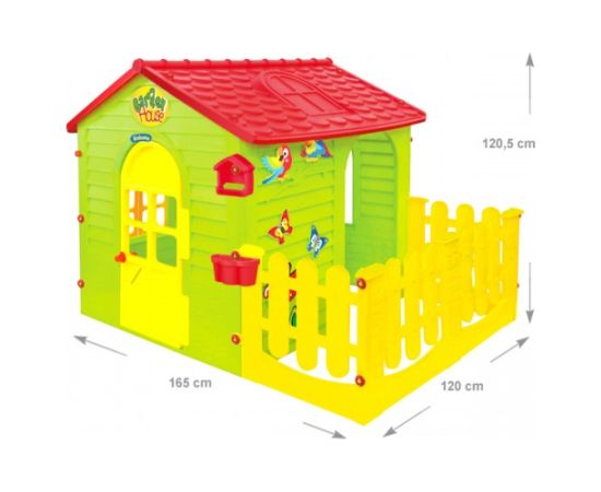 Mochtoys Bērnu dārza mājiņa 1,69x1,2x1,2 m 10839 Jaunumi, Bērnu preces