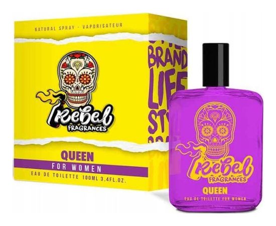 Alkotest REBEL Queen Women EDT spray 100ml Sieviešu Smaržas
