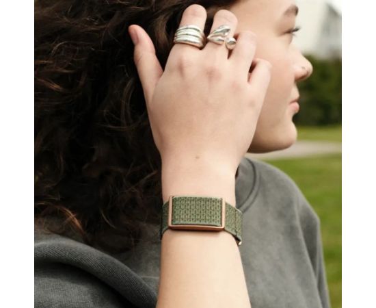 Polar wrist strap Loop SoftWeave S-L, forest green Jaunumi - Viedierices