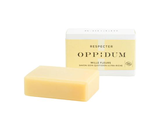 Oppidum, Mille Fleurs, Nourishing, Soap Bar, 100 g Šķidrās ziepes / ziepes