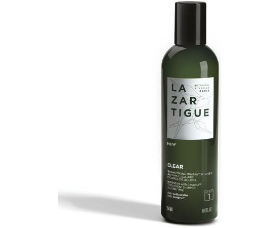 Lazartigue, Clear, Vegan, Hair Treatment Shampoo, Anti-Dandruff, 250 ml Шампуни