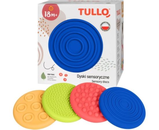 Tullo Sensory discs 4 pcs. Jaunumi, Bērnu preces