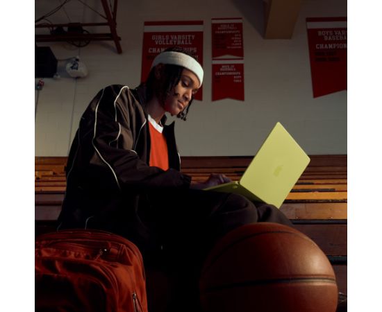 Apple MacBook Neo 13-inch : A18 Pro chip with 6‑core CPU and 5‑core GPU, 8GB, 512GB SSD, Touch ID - Silver Portatīvie datori