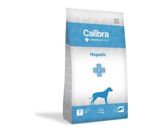 CALIBRA VD Dog Hepatic - dry dog food - 2kg Suņu barība