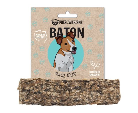 PAKA ZWIERZAKA Cod Bar 12 cm - dog treat - 28g Suņu barība