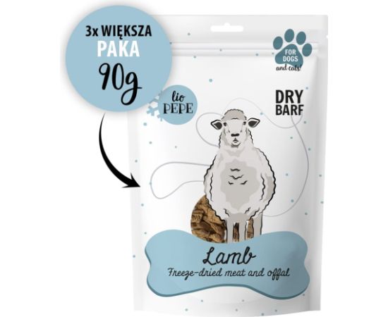 PAKA ZWIERZAKA Lio Pepe Lamb XL - dog treat - 90g Suņu barība
