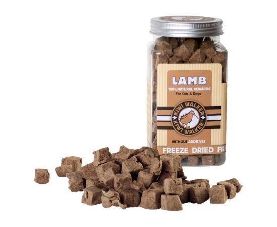 John Dog KIWI WALKER Freeze-dried treats Lamb - treat for dog and cat - 90g Suņu barība