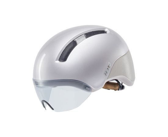 HJC CALIDO PLUS Silver Cycling Helmet, PEARL GREYISH SILVER, Size S Велосипедные шлемы