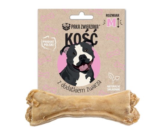PAKA ZWIERZAKA Bone with tripe additive M 12 cm - dog treat - 55g Suņu barība