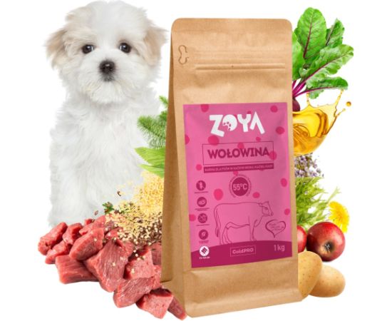 ZOYA ColdPRO Beef - dry dog food - 1kg Suņu barība