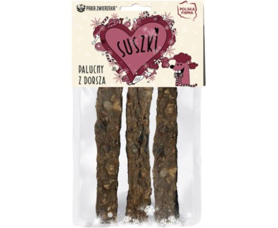 PAKA ZWIERZAKA Cod fingers - dog treat - 60g Suņu barība