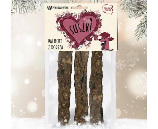 PAKA ZWIERZAKA Cod fingers - dog treat - 60g Suņu barība