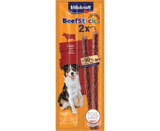 VITAKRAFT Beef Stick Beef - dog treat - 2 x 12g Suņu barība