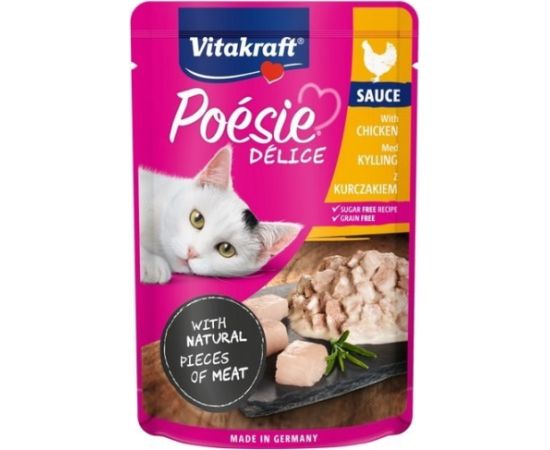 VITAKRAFT POESIE DELICE chicken - wet cat food - 85 g Консервы кошек