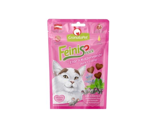 Fox4pets GRANATAPET FeiniSnack Duck and catnip - cat treats - 50g Сухой корм для кошек