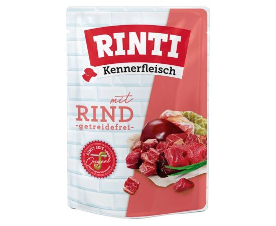RINTI Kennerfleisch Beef - wet dog food - 400g Suņu barība