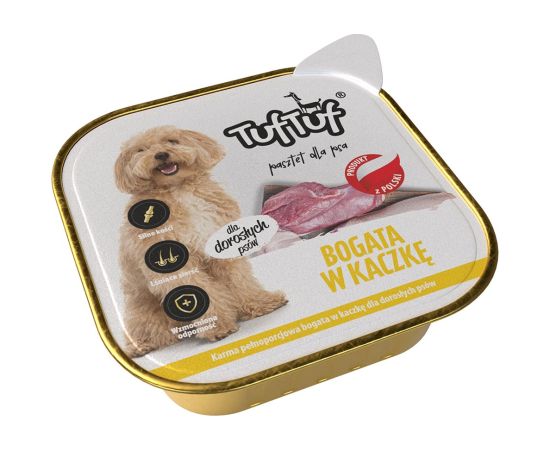 Tuftuf TUF TUF Alupak Duck Pate - wet dog food - 300g Suņu barība