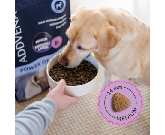 ADDVENA Power of Nature Senior Medium/Large Lamb - dry dog food - 10kg Suņu barība