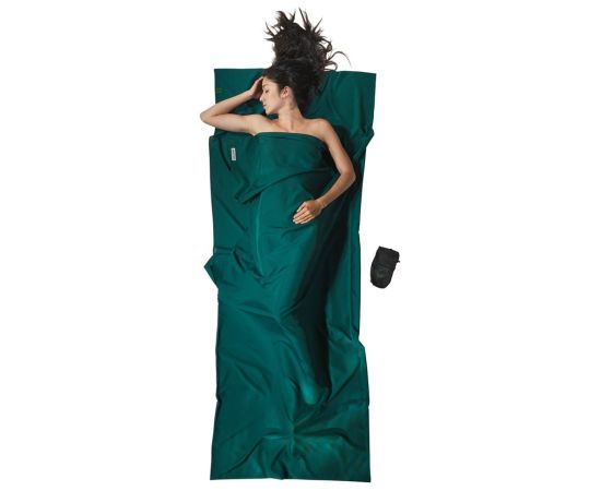 Cocoon TravelSheet Rectangular sleeping bag Polyester Green Спальные мешки